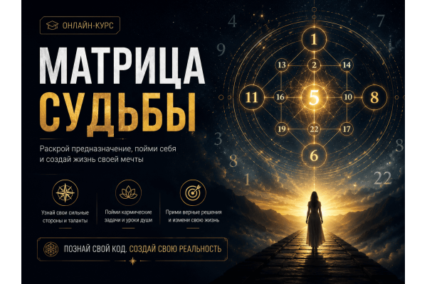 Курс "Разбор Матрицы Судьбы: Базовый курс"