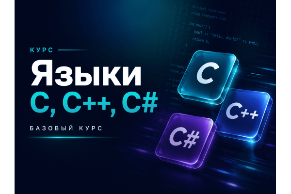 Курс Языки С, С++, С#: Базовый курс