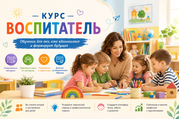 Курс Воспитатель.